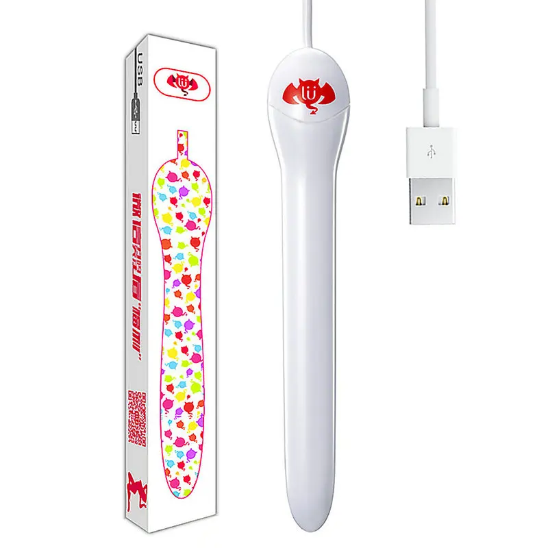 14CM USB Heating Rod Sex Dolls Accessories Silicone vaginal Male Masturbator Cup Sex Toys Men Heated Stick Pussy Warmer