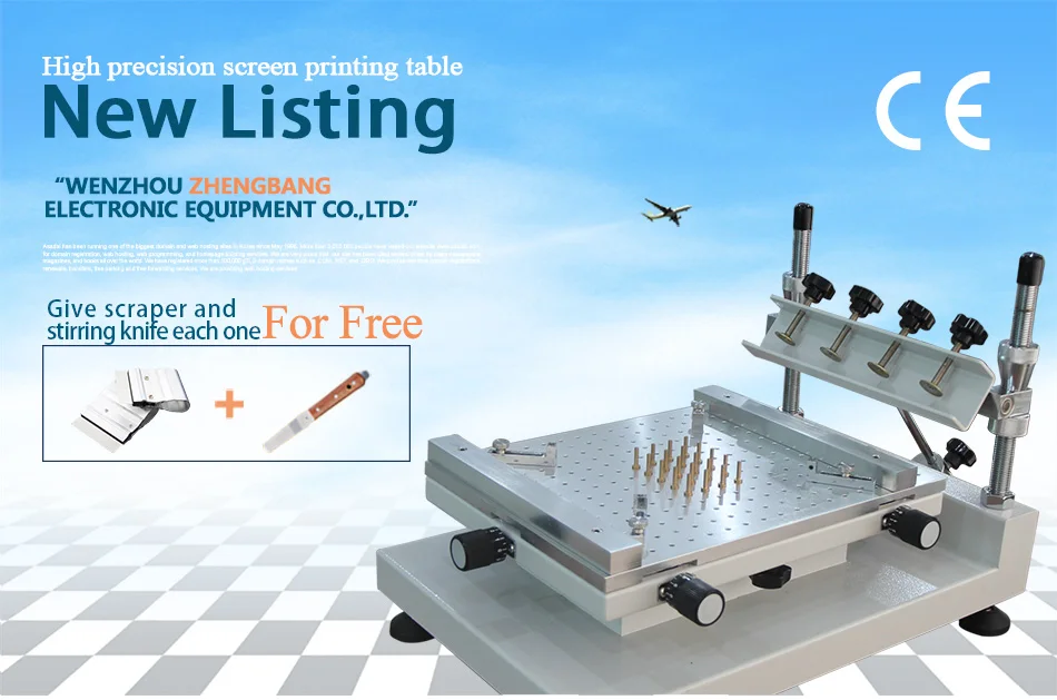 plastic welder stapler High Precise Screen Printing Table,Screen Table Working For The Effective Area 250*400mm,SMT Screen Printer,PCB Printer Machine inverter welder