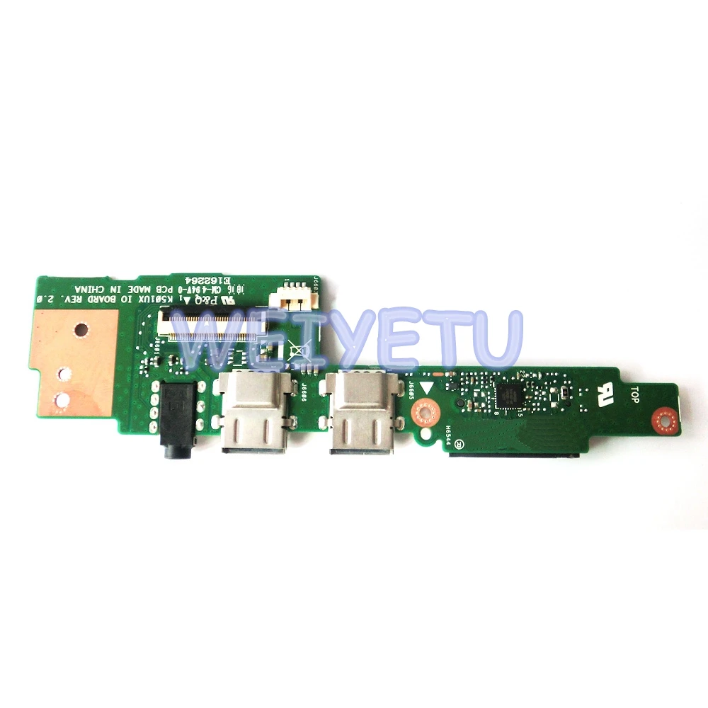 

K501UX USB IO Board For ASUS A501L K501LB K501U A501L K501UW K501 K501LX Laptop Audio USB2.0 IO Board Interface Board JACK Board