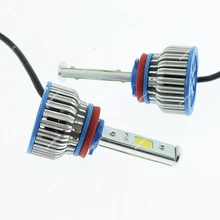 H11 42 Вт 2-го Поколения COB LED Фары Автомобиля противотуманные фары автомобилей, лампа 3600 люмен 5000 К 1A Freeshipping GGG