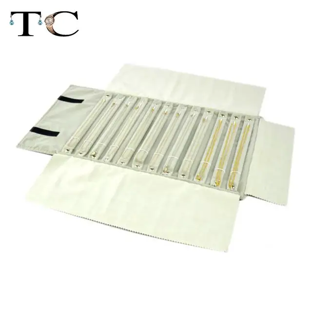 Super soft Jewelry Display Rolls Travel Portable Organizer Bracelete