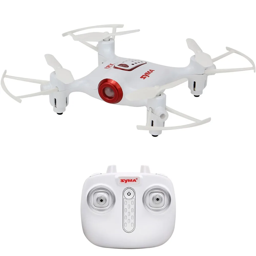 

Kids Control Toys SYMA X21 Mini Drone RC Quacopter 2.4G 4CH With Headless Mode Pneumatic Hover Remote Fixed High Without Camera