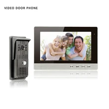 YobangSecurity Video Intercom Monitor 10″Inch Video Door Phone Home Security Color TFT Wired for House/Office/apartment/Hotel