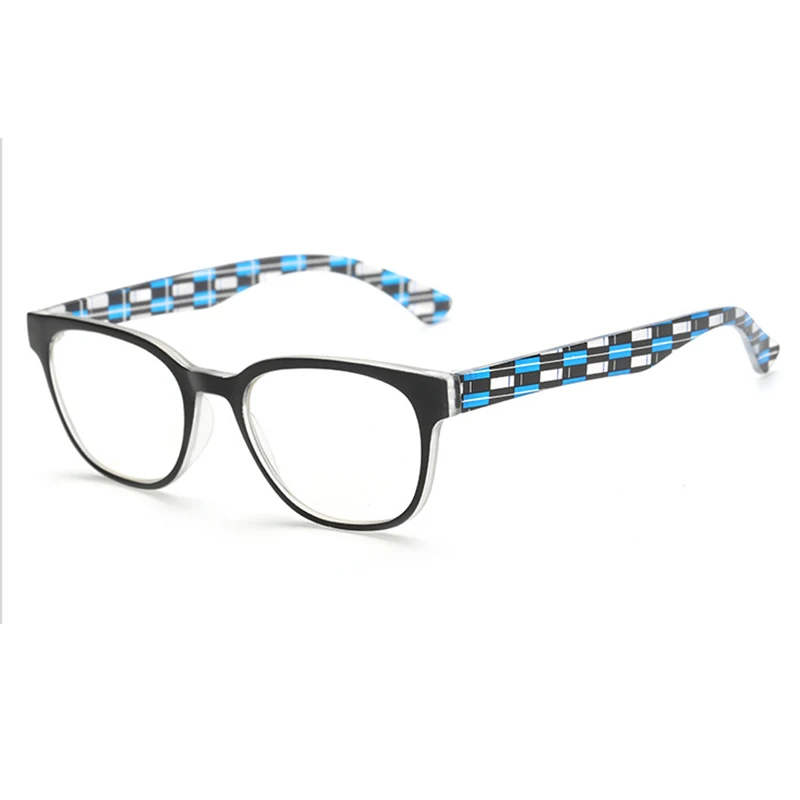 

Ultralight TR90 Reading Glasses magnifier Women Men Presbyopic Spectacles Grids Striped Temple Legs Eyeglasses with diopters L3