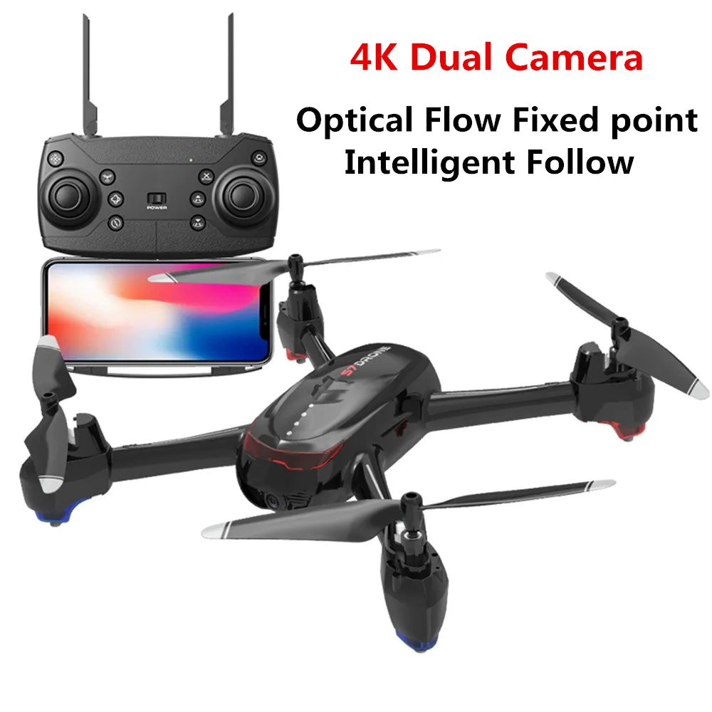 

4K S7 RC Drone With Dual Camera Ultra HD 720P 1080P mini helicopter remote control small drone follow me RC Quadcopter Aircraft