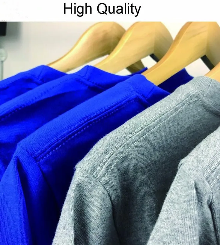 2018 Short Sleeve Cotton T Shirts Man Clothing Grey S T-shirts For Men Women Or Kids