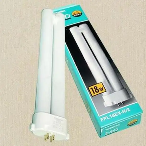 10 шт TOSHIBA FPL18EX N/2 18W cfl компактный Флуоресцентный светильник GY10q 3 4 pin FPL 18EX 18 W