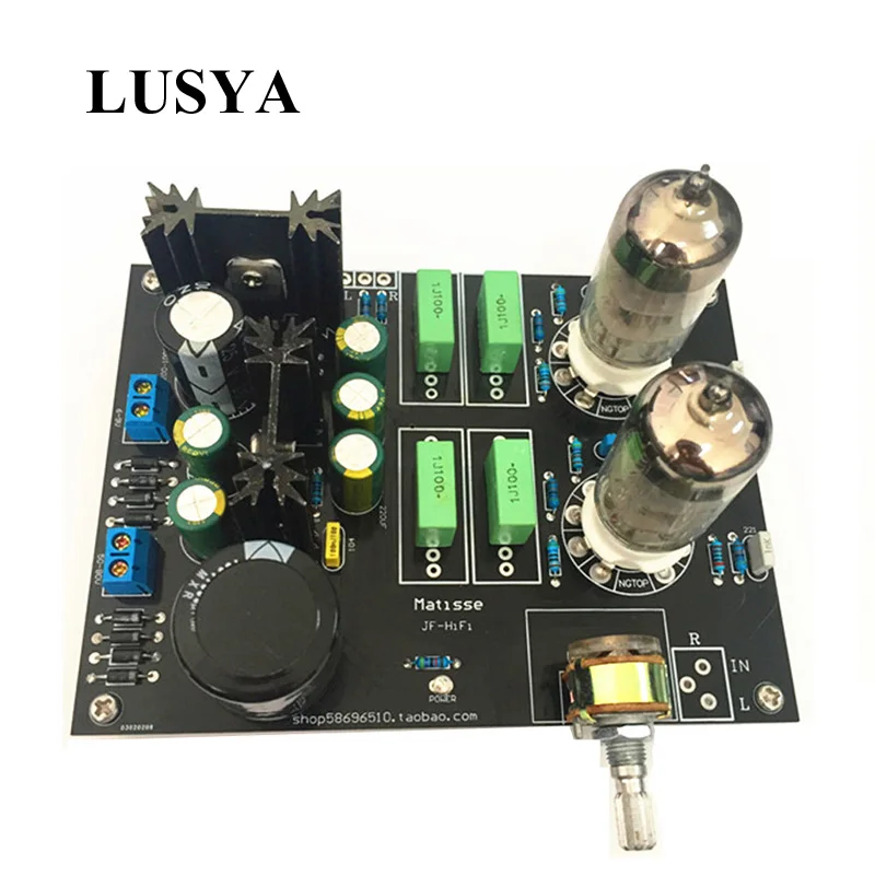

Lusya 6N3/GE5670 tube bile preamplifier board Stereo Tube Amplifiers Audio Board Amplificador T0098