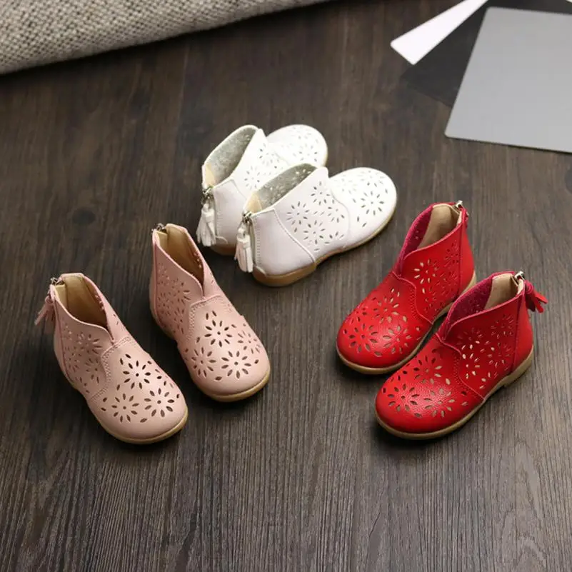 

TELOTUNY 2018 GIRL Sandals Summer Kids shores Summer Kids Children Sandals Fashion Big Flower Girls Flat Pricness Shoes m29