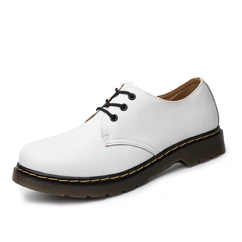 

New Big Size 35-48 Brand Genuine Leather Men Shoes Spring Oxford Shoes Fashion Casual Designer Male Shoes Leather Moccasins
