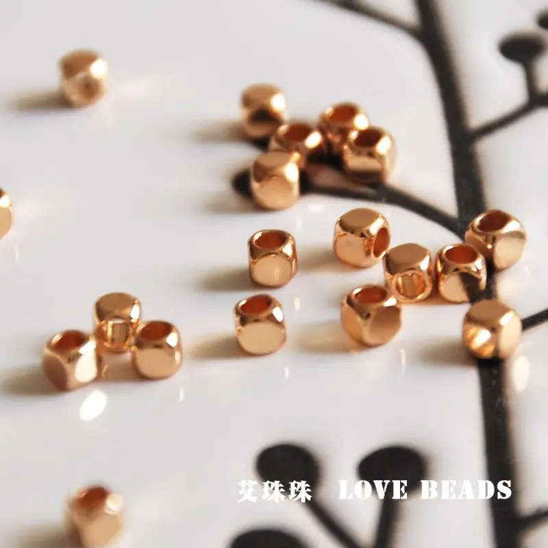 

10 pcs/lot gold color findings spacers DIY golden materials bracelet necklace earrings making jewelry craft handmade no fading