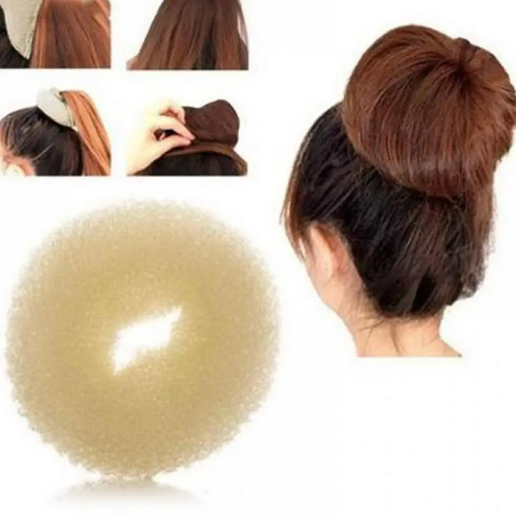 

Women's Hair Donut Hair Ring Shaper Bun Party, Banquet, Gift, Dating, Daily Former Hairdressing Styling Tool