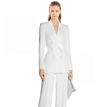 Office Uniform Designs Women Female Business Suit Women Evening Pant Suits 2 Pcs
