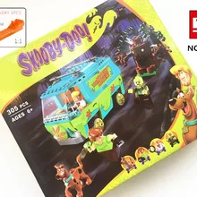 5 шт./лот, BELA, 10430, 305 шт., строительные блоки, кирпичи, Скуби Ду, тайна, машина, 75902, модель, игрушка для детей