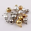 Silver Gold Nickel Copper Jingle Bells Pendants Hanging Christmas Ornaments Christmas Decorations Party DIY Crafts Accessories 6