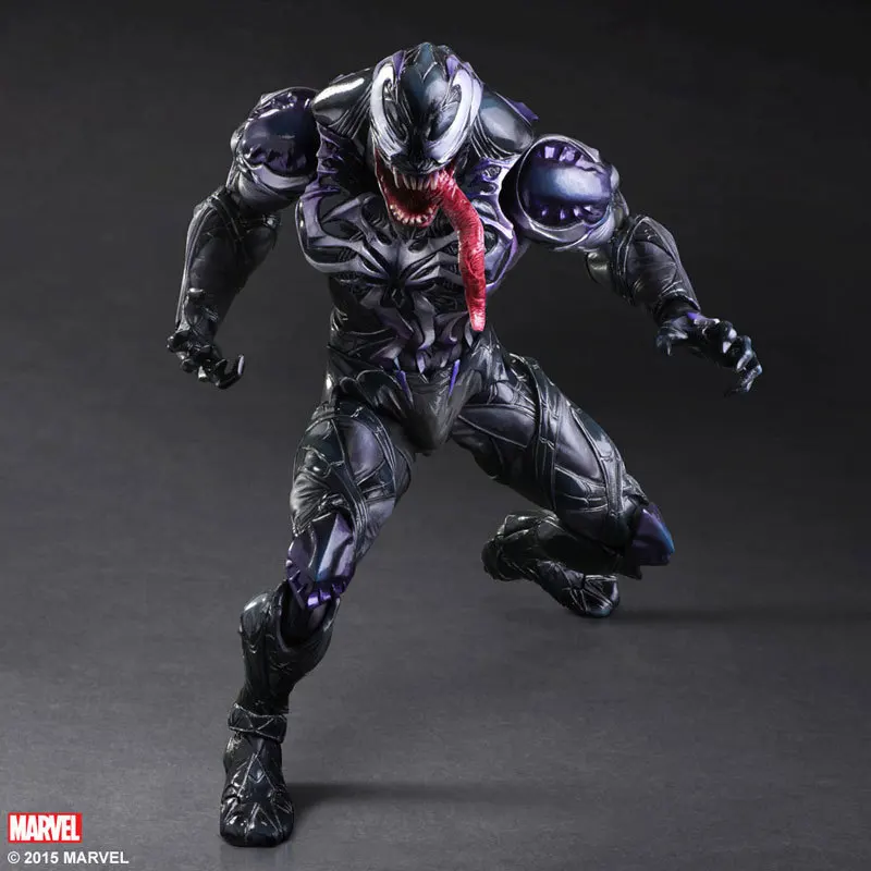 Play Arts KAI Spiderman Venom Marvel Universe Variant фигурка коллекция игрушек 26 см KT1699