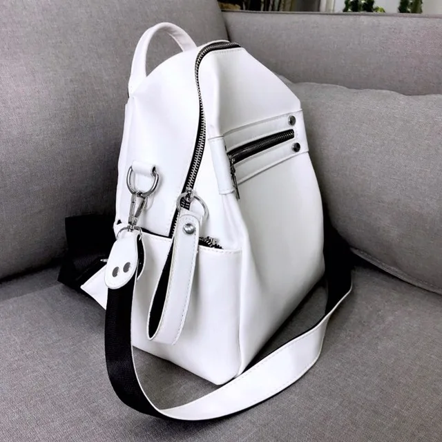 Fatika 2019 Hot Backpack Women Multi-function Shoulder Bag Stylish Bag Female Solid Casual Travel Bags 3