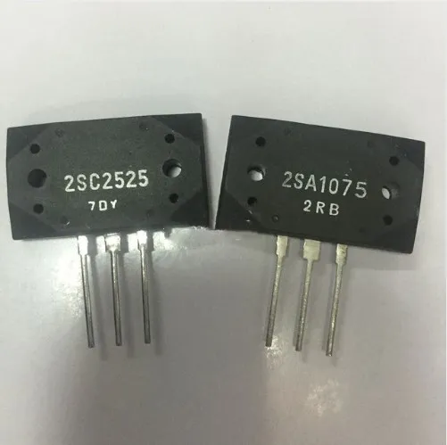 5 пар 2SA1075 и 2SC2525(A1075 и C2525) кремниевый PNP ЭПИТАКСИАЛЬНЫЙ плоский транзистор(2SA1075 5 шт.+ 2SC2525 5 шт