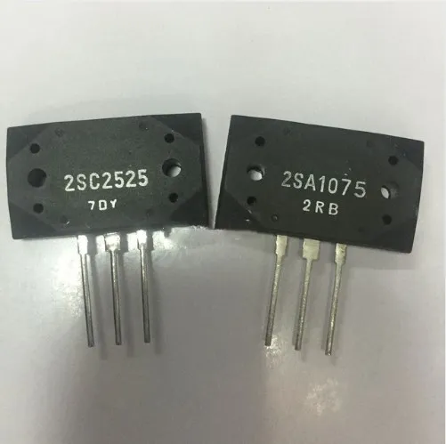 5 пар транзисторов 2SA1075 и 2SC2525 (A1075 C2525) кремний PNP эпитосевой плоский транзистор