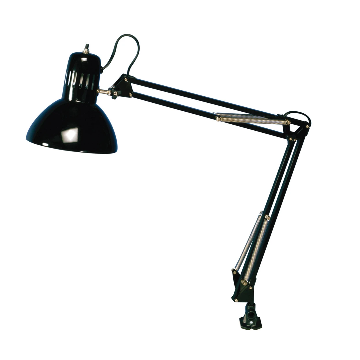 

Studio Designs Home Office Swing Arm 13W CFL Bulb Lamp - Black