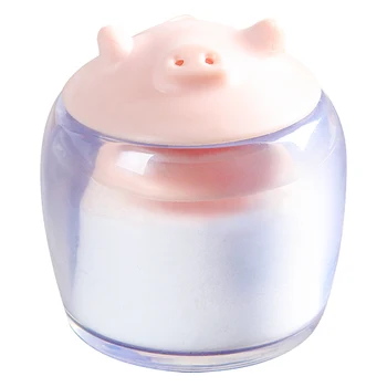 

BF040 Cute pig style Seasoning Box Salt Sugar Pepper Shaker Condiments Bottle Holder Kitchen Table Supplies 6*6.5CM