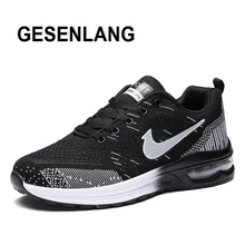 New Sneakers For Men/Women Running Shoes Shock-proof Air Cushion Light Sports Sneakers Breathable Outdoor Tourism Walking Shoes
