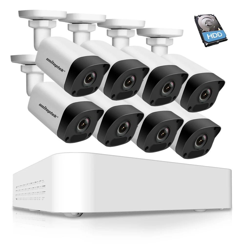 Ultra 265 8CH 1080P POE NVR Kit CCTV Security System 8PCS 2.0MP Bullet POE IP Camera P2P Outdoor Video Surveillance System Set Ultra 265 8CH 1080P POE NVR Kit CCTV Security System 8PCS 2.0MP Bullet POE IP Camera P2P Outdoor Video Surveillance System Set