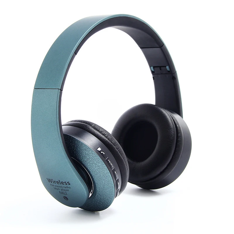 N62 Wireless Gaming Headset Karaoke Video Call FM Radio MP3 Headphones