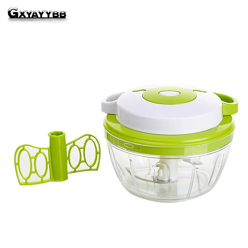 

GXYAYYBB Manual Multifunction Food Chopper Shredder Processor Household Vegetable Meat Machine Manual Crusher Blender Juice