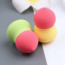 Пять цветов губка-тыква Гидрофильная не латексная косметическая губка Влажная и сухая Красота Инструменты пятно