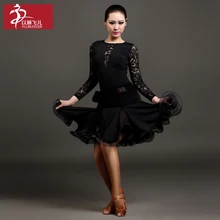 Латинский бахрома платье танго платье латино танцевальные костюмы с бахромой женские для румбы ча костюмы для самбы костюм Gb015+ 322