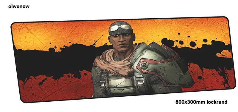Borderlands коврик для мыши computador коврик для мыши 800x300x2 мм padmouse властная мышь коврик эргономичный гаджет офис настольные коврики