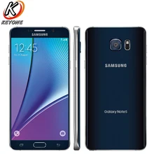 Дешевые Оригинал AT & T версия samsung Galaxy note 5 Note5 N920A 4 г LTE мобильный телефон 5,7 «4 ГБ Встроенная память 36 ГБ Восьмиядерный 16MP Оперативная память сотовый телефон