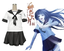 Envío Libre Hiiro no Kakera 3 Tamaki Kasuga Escuela de Verano Marinero Uniforme de Cosplay del Anime