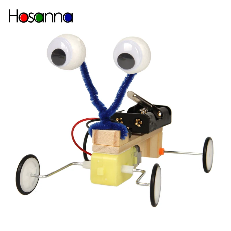 

Hosanna Kids Electric Animal Science Toys Kit Learning Physics Educational Toys for Children Boys Block Model 4 Years
