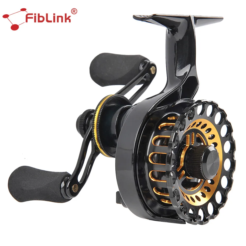 

Fiblink High Speed 2.7:1 Inline Ice Fishing Reel 4+1 BBs Right Handed Fishing Raft Wheel Ice Reels Fishing Tackle Holiday Sale