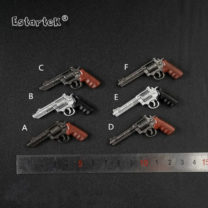 

ASTOYS 1/6 AS041 M&P Revolver Model for 12" HT DAM SS PHICEN Action Figure Sence DIY