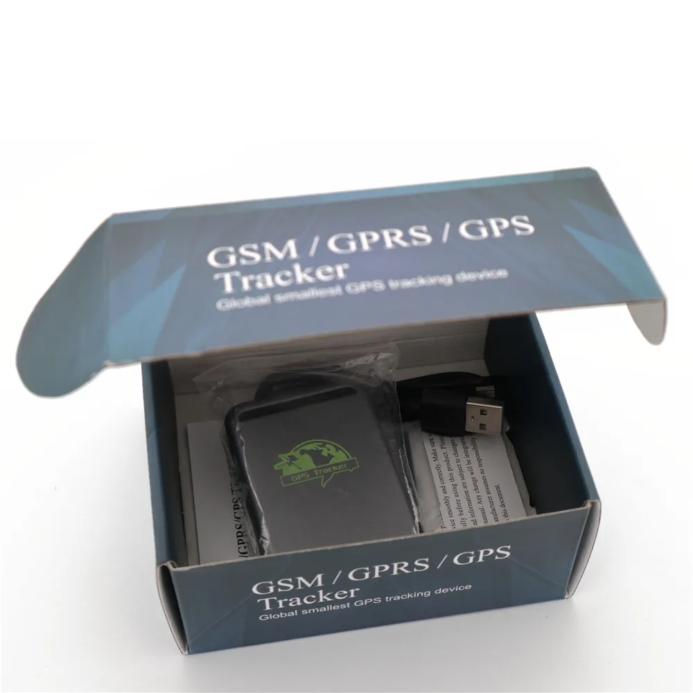 Мини gps/GSM/GPRS Автомобильный трекер транспортных средств TK102 устройство слежения в реальном времени человека устройство слежения мини TRRACK rastreador автомобиль авто - Цвет: tracker with box