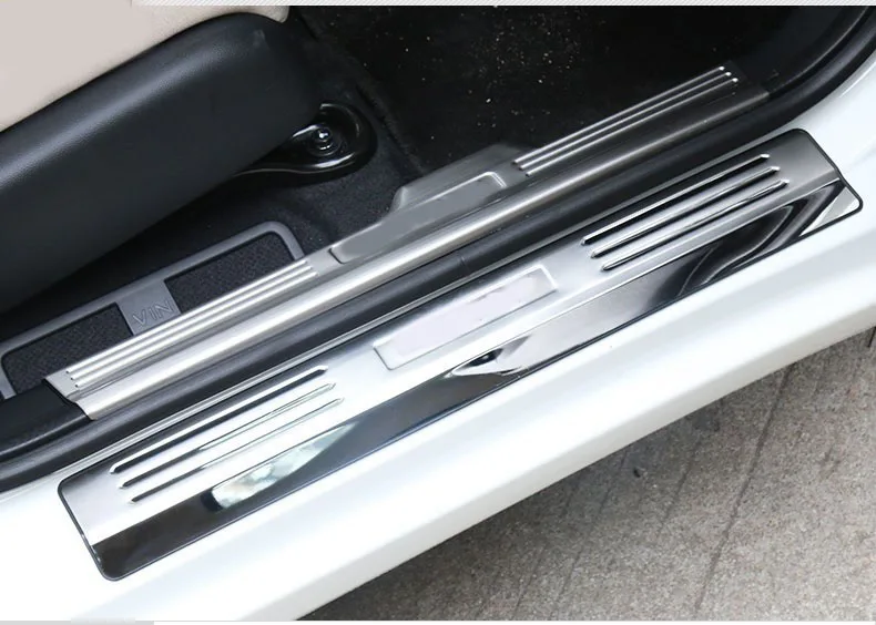 Door sill strip for honda CITY stainless steel door sill strip