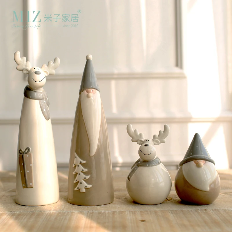 miz 1 piece ceramic christmas decoration party santa claus miz 1 piece ceramic christmas decoration party santa claus
