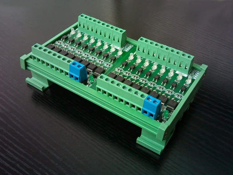 

16 Way Input Fully Compatible NPN Output MITSUBISHI SIEMENS PLC Power Amplifier Solenoid Drive Board