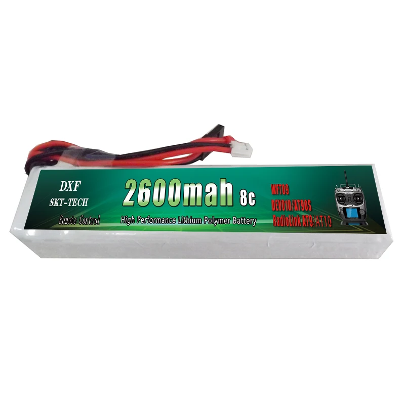 2017 1pcs DXF Fire Bull Power Rc lipo Battery 11.1v 2600mAh 8C 3S 3PK Transmitte battery for RC E-SKY GT2 GT3B Transmitter | Игрушки и