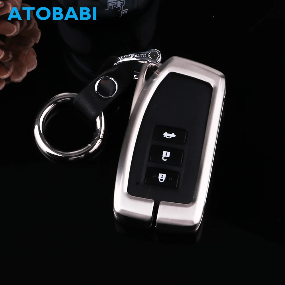 Zinc Alloy Car Key Case Keychain Holder for Lexus IS GS RX ES NX LS RC