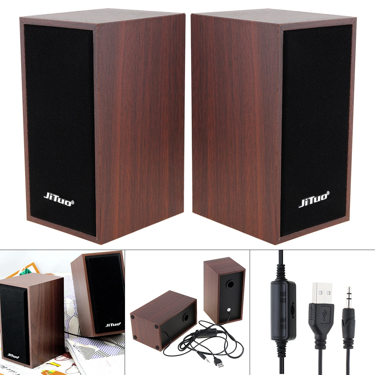 JT-2801 USB 2.0 Wooden Subwoofer Speaker home theatre speaker with 3.5mm Stereo Jack and USB Powered for PC / Laptop / MP3 / PSP JT-2801 USB 2.0 Wooden Subwoofer Speaker home theatre speaker with 3.5mm Stereo Jack and USB Powered for PC / Laptop / MP3 / PSP