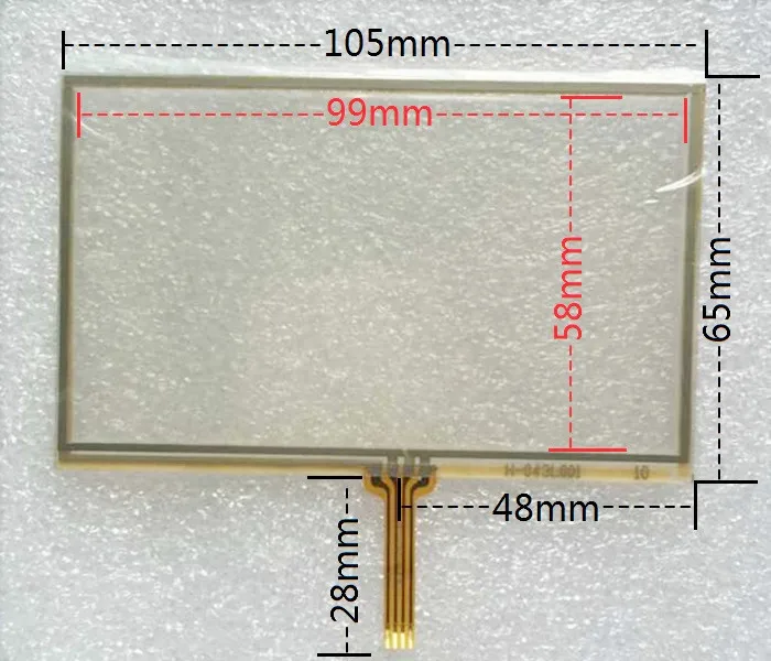 

2pcs/lot 4.3 GPS