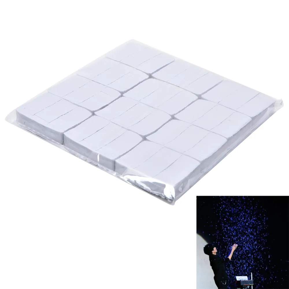

Wholesale 12 Pcs/set Magic Trick Toy White Finger Snow Storm Paper Snowflakes Magic Tricks Props Toys