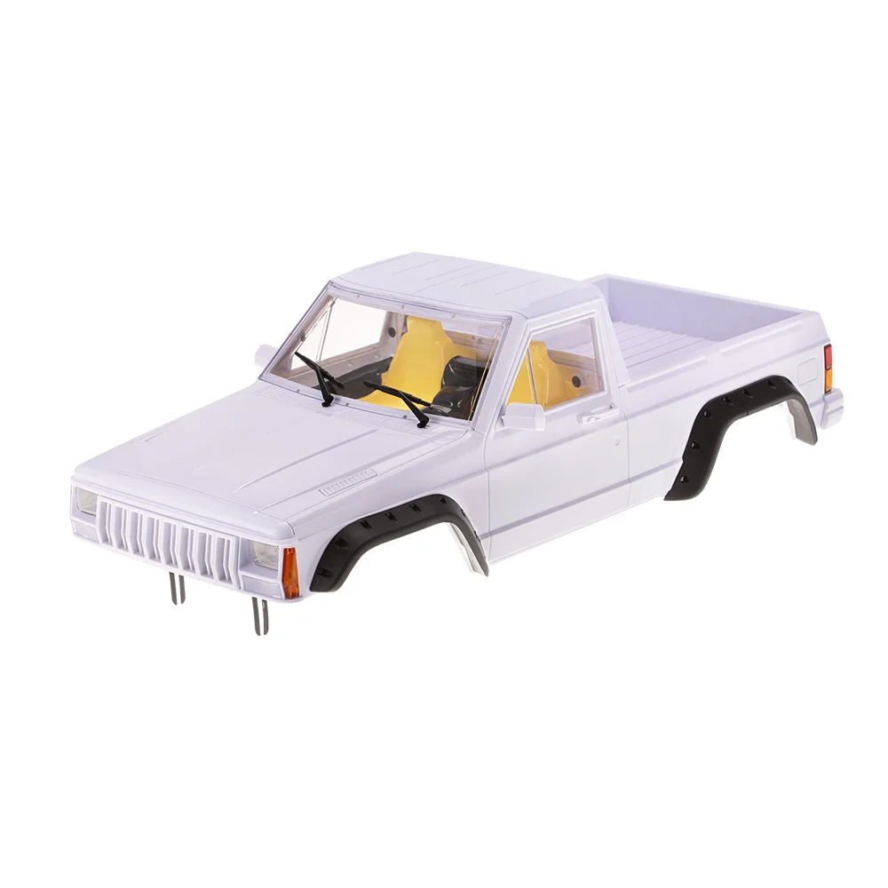 

313mm Wheelbase Hard Plastic Pickup Truck Car Body Shell Kit for Axial SCX10 RC4WD D90 1/10 RC Crawler