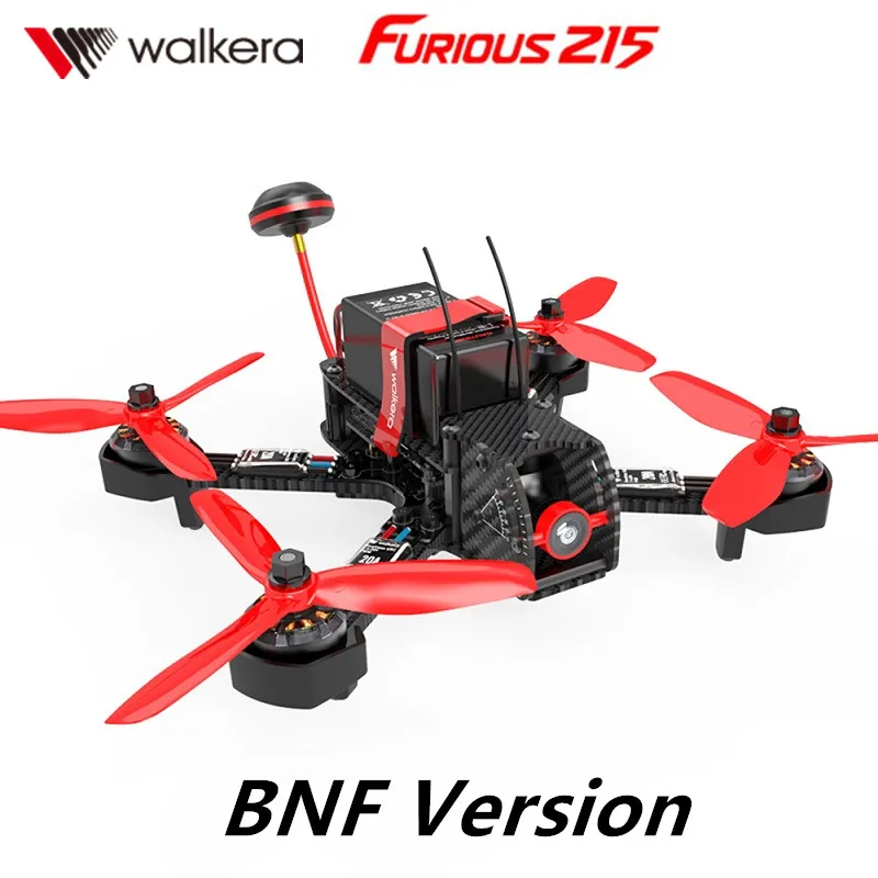 [] Walkera Furious 215 RC гоночный Дрон BNF(без передатчика) RC Квадрокоптер с камерой 600TVL и F3 управление полетом