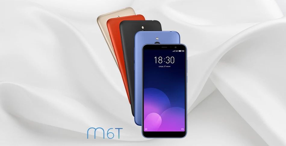 Global Version Meizu M6T 2GB 16GB 3GB 32GB Mobile Phone MTK6750 Octa Core 5.7" 18:9 Full Display 3300mAh Battery Fingerprint ID