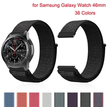 Gear S3 для samsung galaxy watch 46 мм 42 мм S 3 Frontier нейлон amazfit gtr 47 мм huawei watch gt ремешок 20 мм часы браслет ремешок 22 мм для часов